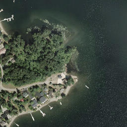Satellite imagery of Blake Point, CA