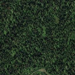 Satellite imagery of Shuswap Range, CA