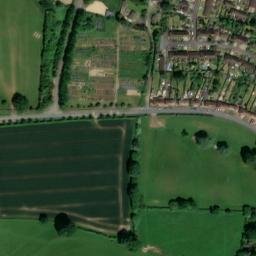 Satellite imagery of Montacute House, GB