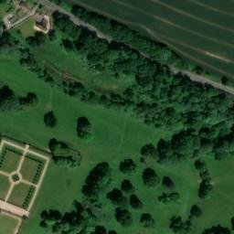 Satellite imagery of Montacute House, GB