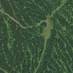 Satellite imagery of Mount Cahilty, CA