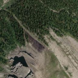 Satellite imagery of Mount Allenby, CA
