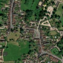 Satellite imagery of Montacute House, GB