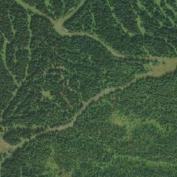 Satellite imagery of Mount Cahilty, CA