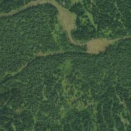 Satellite imagery of Mount Cahilty, CA
