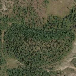 Satellite imagery of Og Mountain, CA