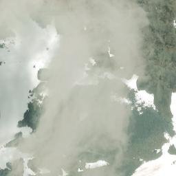 Satellite imagery of Shulaps Range, CA