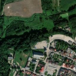 Satellite imagery of Bodzentyn - ruiny zamku, PL