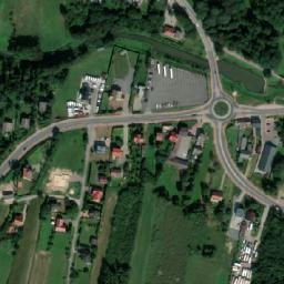 Satellite imagery of Bodzentyn - ruiny zamku, PL