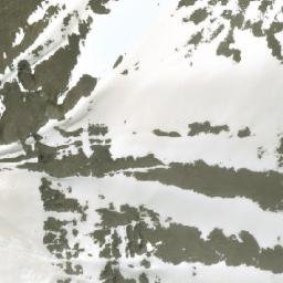 Satellite imagery of Mount Turbulent, CA