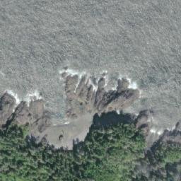Satellite imagery of Cape James, CA