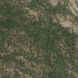 Satellite imagery of Assiniboine Pass, CA