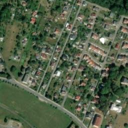 Satellite imagery of [Nové Město pod Smrkem] heat plant chimney, CZ