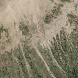 Satellite imagery of Assiniboine Pass, CA