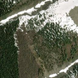 Satellite imagery of Mount Turbulent, CA