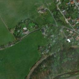 Satellite imagery of Slezan [Frýdlant] former factory chimney, CZ