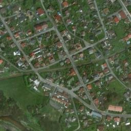 Satellite imagery of [Frýdlant] town hall outlook t., CZ