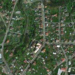 Satellite imagery of [Frýdlant] town hall outlook t., CZ