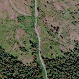 Satellite imagery of Tsalkom Mountain, CA
