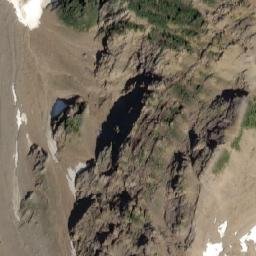 Satellite imagery of Mount Cartier, CA