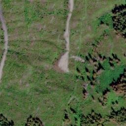 Satellite imagery of Tsalkom Mountain, CA