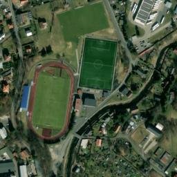 Satellite imagery of Sv. Petr a Pavel [Varnsdorf] church t., CZ