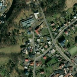 Satellite imagery of [Varnsdorf] evang. church t., CZ