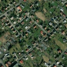 Satellite imagery of [Varnsdorf] evang. church t., CZ