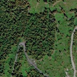 Satellite imagery of Tsalkom Mountain, CA