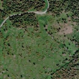 Satellite imagery of Tsalkom Mountain, CA