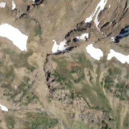 Satellite imagery of Mount Cartier, CA