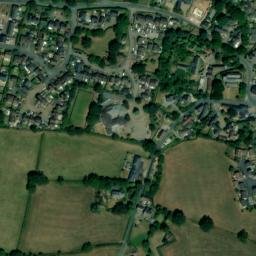 Satellite imagery of Hemyock Castle, GB