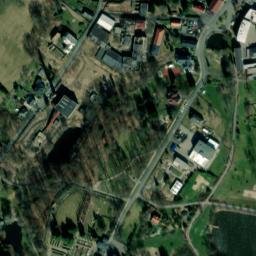 Satellite imagery of Komaxo [Krásná Lípa] heat plant chimney, CZ