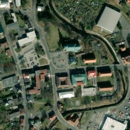 Satellite imagery of Sv. Petr a Pavel [Varnsdorf] church t., CZ