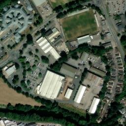 Satellite imagery of Tiverton Castle, GB