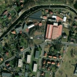 Satellite imagery of Velveta [Varnsdorf] heat plant chimney, CZ