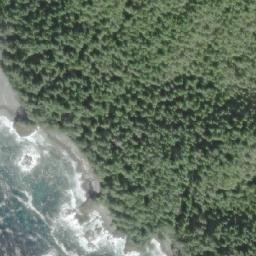 Satellite imagery of Nahwitti Point, CA
