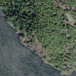 Satellite imagery of Cunning Point, CA