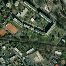 Satellite imagery of [Varnsdorf] church t., CZ