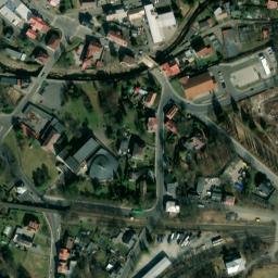 Satellite imagery of [Varnsdorf] church t., CZ
