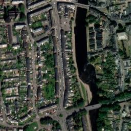 Satellite imagery of Tiverton Castle, GB