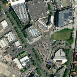 Satellite imagery of Southampton Castle, GB