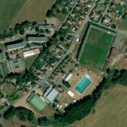 Satellite imagery of [Raspenava] church t., CZ