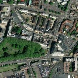 Satellite imagery of Southampton Castle, GB