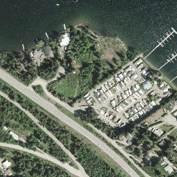 Satellite imagery of Meeks Point, CA