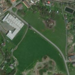 Satellite imagery of [Dětřichov u Frýdlantu] former textil factory chimney, CZ