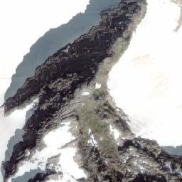 Satellite imagery of Mount Begbie, CA