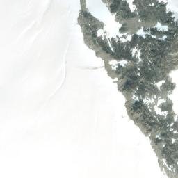Satellite imagery of Mount Fulgora, CA