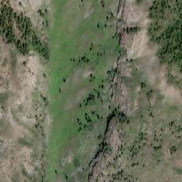 Satellite imagery of Mount Fortune, CA