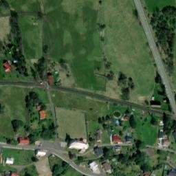 Satellite imagery of [Dolní Podluží] church t., CZ